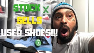 STOCK X EXPOSED FOR SELLING USED SHOES!!!