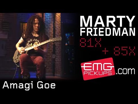 Marty Friedman performs 
