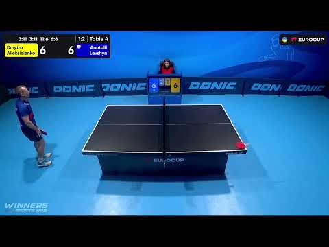 13:40 Dmytro Alieksieienko - Anatolii Levshyn 04.10.2023 TT Euro.Cup Ukraine Master. TABLE 4