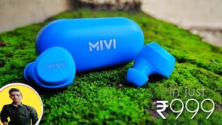 Mivi DuoPods M20 Wireless Earphone Unboxing And Review in Hindi / Mivi DuoPod M20