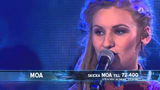 Moa Lignell - Dream A Little Dream Of Me (Final) - Idol 2011