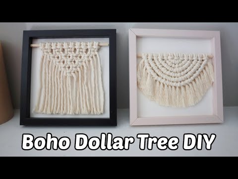 How To Make a DIY Fall Macrame Flower Wreath