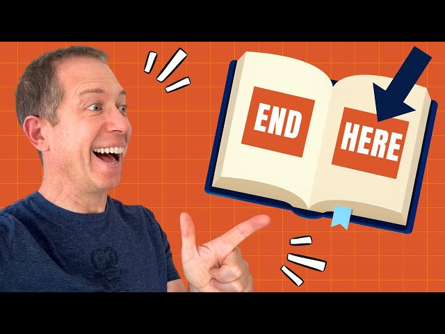 These 9 Strategies to End Your Novel are Game Changers SDDEFAULT Thumbnail