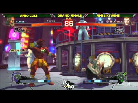 206 Tuesdays #6 - GF SSF4 AE 2012 - Afrocole (DH) vs FineLikeWine (CA, GU)