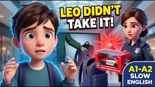 A Stolen Toy Was Found in Leo’s Bag… But Who Put It There? | A2 Slow English Story