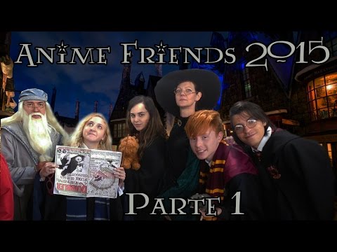 Anime Friends 2015: Parte 1 - Dancinha de Dumbledore