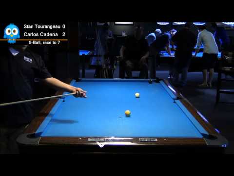 9-Ball Stan Tourangeau vs. Carlos Cadena