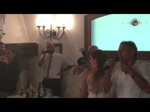 MATRIMONIO "SARA E SIMONE" lancio del bouquet - alex e mark musica animazione matrimoni