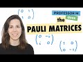 The Pauli matrices