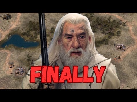 I FINALLY GOT A GOOD FACTION TO PLAY! | BFME1 Patch 2.22