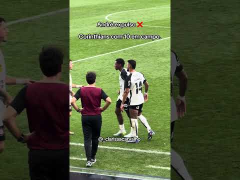 André sai de campo com muitas reclamações da torcida… #corinthians #futebol #brasileirao
