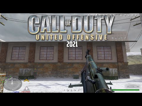Call of Duty United Offensive Multiplayer 2021 Mp_Harbor Gameplay | 4K
