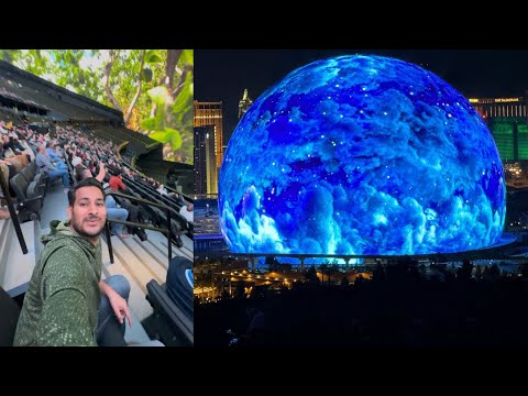 OMG ! America 🇺🇸 ne kya bana dala ! Incredible theatre ( Sphere Las Vegas) EP18