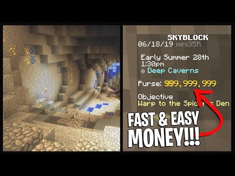 How To Make EASY MONEY In Hypixel Skyblock... - YouTube