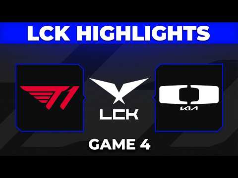 T1 vs DK Higlights Game 4 | LCK CUP 2026 Playoffs Quarterfinals | T1 vs Dplus KIA