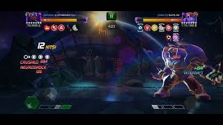 Spiderman 2099 vs Node 26 Onslaught Tier 1 Off Season AW MCOC