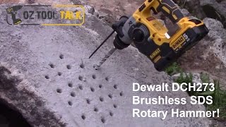 Dewalt 18V XR Brushless SDS Rotary Hammer Drill - DCH273 Review