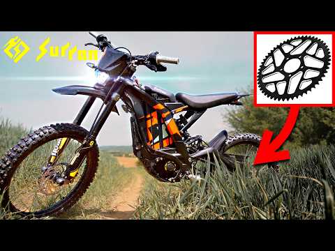 Surron Light Bee X TOP SPEED on Different Sprockets 48t/54t...