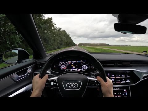 Audi A6 55 TFSIe Quattro 2020 (367HP) - POV Test Drive Review