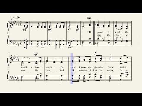 O Could I Speak the Matchless Worth (ARIEL)