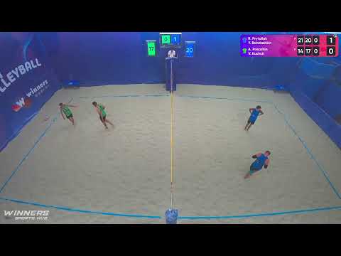 19:50 R. Prytuliak / Y. Bohdashkin - A. Pasazhin / V. Kushch 29.08.2022 | Winners Beach Volleyball
