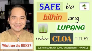CLOA TITLE | CERTIFICATE OF LAND OWNERSHIP AWARD  | CAN YOU SELL OR BUY A FARM LOT WITH CLOA TITLE?