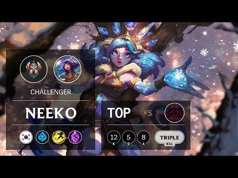 Neeko Top vs Ornn - KR Challenger Patch 9.9