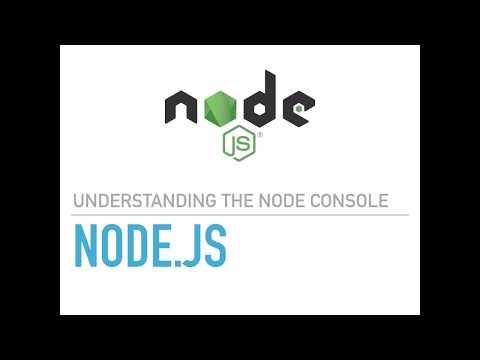 The Node Console Intro