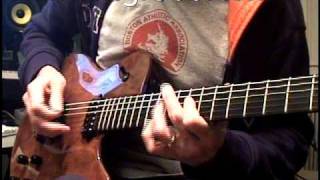 Video thumbnail for Parker PM20 PM-20 2008 Quilt Bubinga Guitar Lead Sound and Coil Tap by WayneJoness