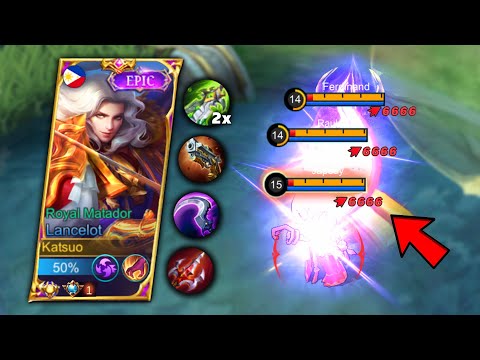 LANCELOT USER, TRY THIS NEW LANCELOT ONE SHOT BUILD! 2022 🔥 ( ENEMY INSTANT DELETE! 😱 )