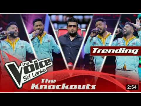 Sameera Lalithanga | Siriyame Sara (සිරියාමේ සාරා) | The Knockouts | The Voice Sri Lanka