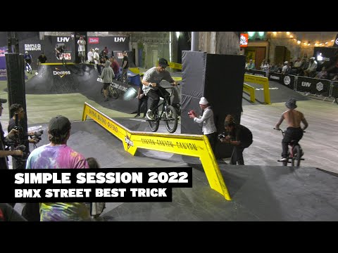 Simple Session 2022 – BMX Street Best Trick Contest