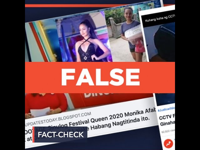 FALSE: Sinulog Queen 2020 ‘kidnapped, raped by 3 men’