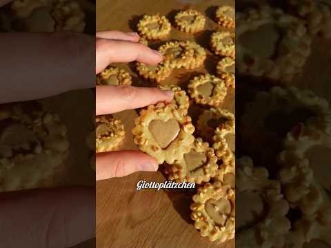 Giottoplätzchen 🍪🎄 Sorte 1/30 #backen #rezepte #plätzchen #plätzchenbacken #weihnachten #christmas