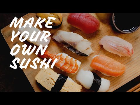How to make Nigiri Sushi Rolls with BlueFin Tuna
