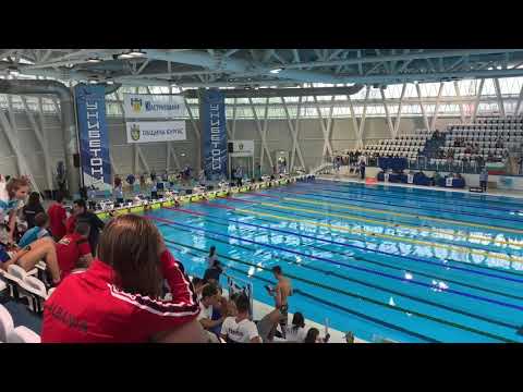 200 backstroke Comen Cup second place.