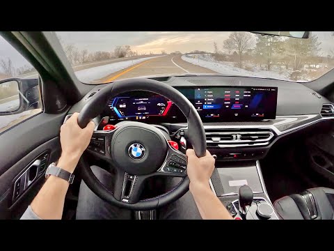 2023 BMW M3 Competition xDrive Edition 50 Jahre - POV Driving Impressions