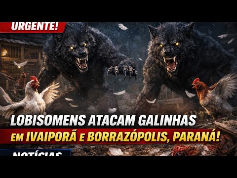 Lobisomens atacam galinhas em Ivaiporã e Borrazópolis, Paraná: notícias.
