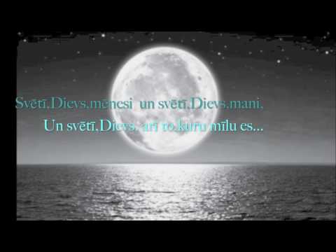 Mēness dziesma -  Līga Priede.