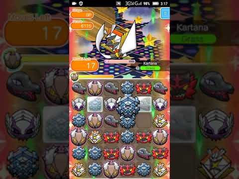 Pokemon Shuffle - Kartana (Ultra Beast Challenge)
