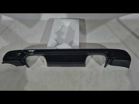 Задній дифузор DPT (2001-2006, чорний глянець) для BMW 3 серія E-46 1998-2006 рр - фото 1 - id-p2439773264