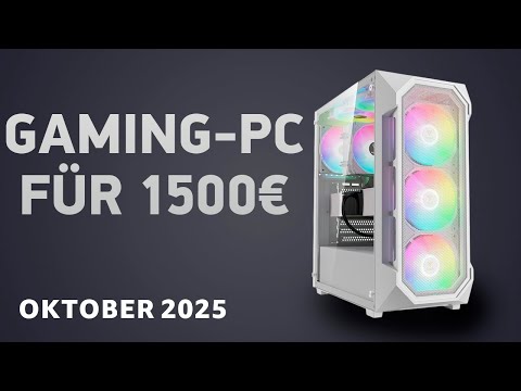 Gaming PC for €1500 in October 2025 – The powerful build!
