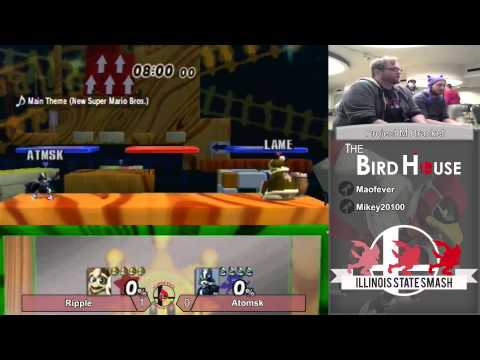 Ripple (DDD) vs. Atomsk (Wolf) - Project M Winner's Semis - The Bird House VI