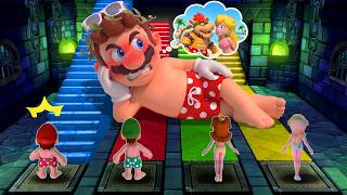 【マリオパーティ10】ミニゲーム対決！マリオVSルイージVSデイジーVSロゼッタ 4K (UHD)