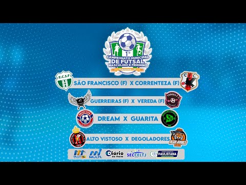 6° RODADA DO CAMPEONATO MUNICIPAL DE FUTSAL PAULISTANENSE - MULTI TV