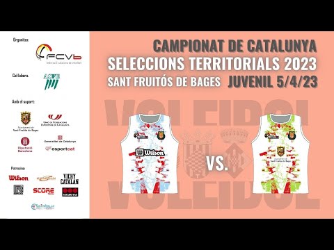 CCSSTT 2023 JUVENIL BCN2 WILSON - BCN3 AJ. SANT FRUITÓS