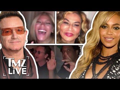 Beyonce & Jay-Z: Sing-Along With Bono! | TMZ Live