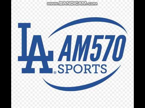 KLAC "AM 570 L.A. Sports" Station ID October 15, 2019 7:02pm