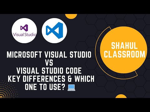 Microsoft Visual Studio vs Visual Studio Code | Key Differences & Which One to Use? 💻