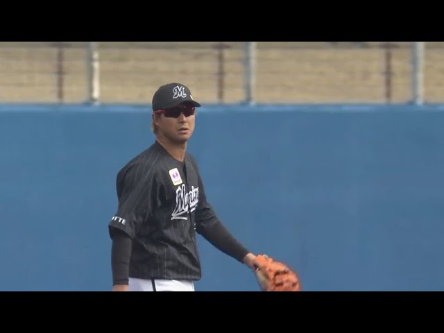 【練習試合】マリーンズ・藤岡が見事なバックアップを見せる!! 2020/2/22 L-M